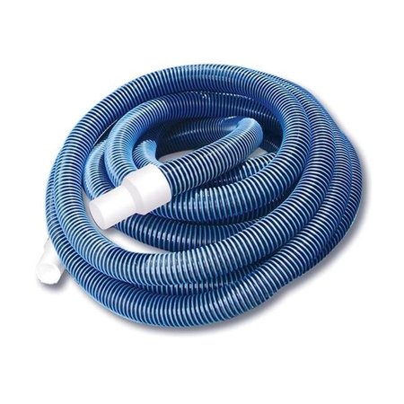POOL CENTRAL Pool Central 32798769 24 ft. Blue Spiral Wound EVA Vacuum Hose with White Cuffs 32798769
